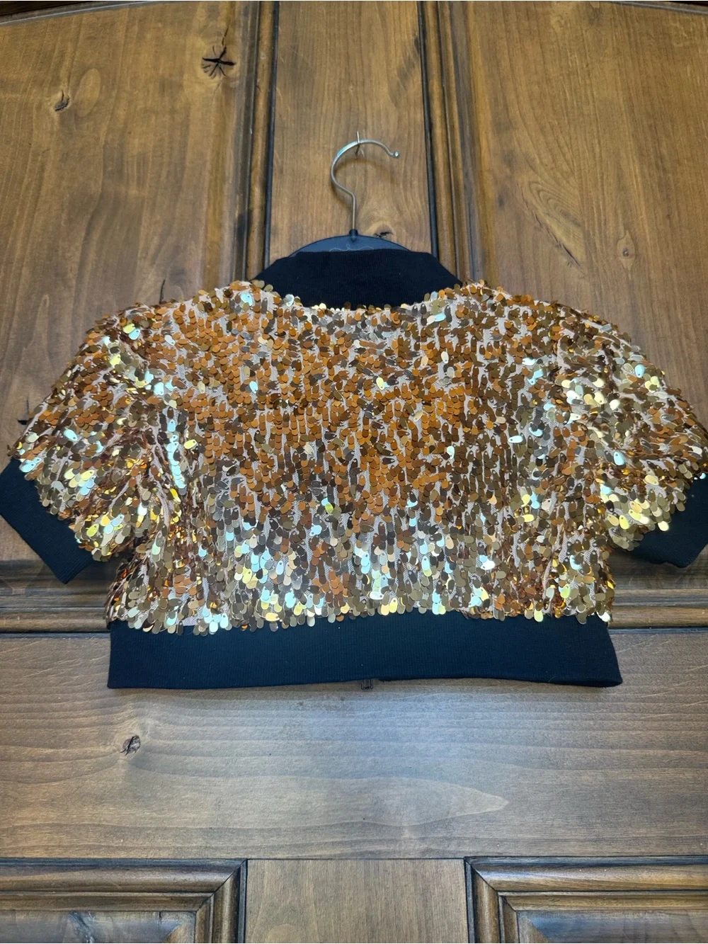 Shake It Off by Revolution Gold Sequin Dance Costume